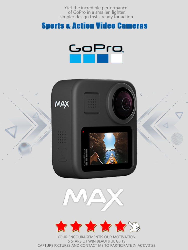 Outdoor Sport Live - GoPro MAX 360 Action Camera with