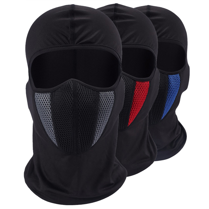 Outdoor Sport Using A Bike - Tactical Full Face Balaclava Mask Summer