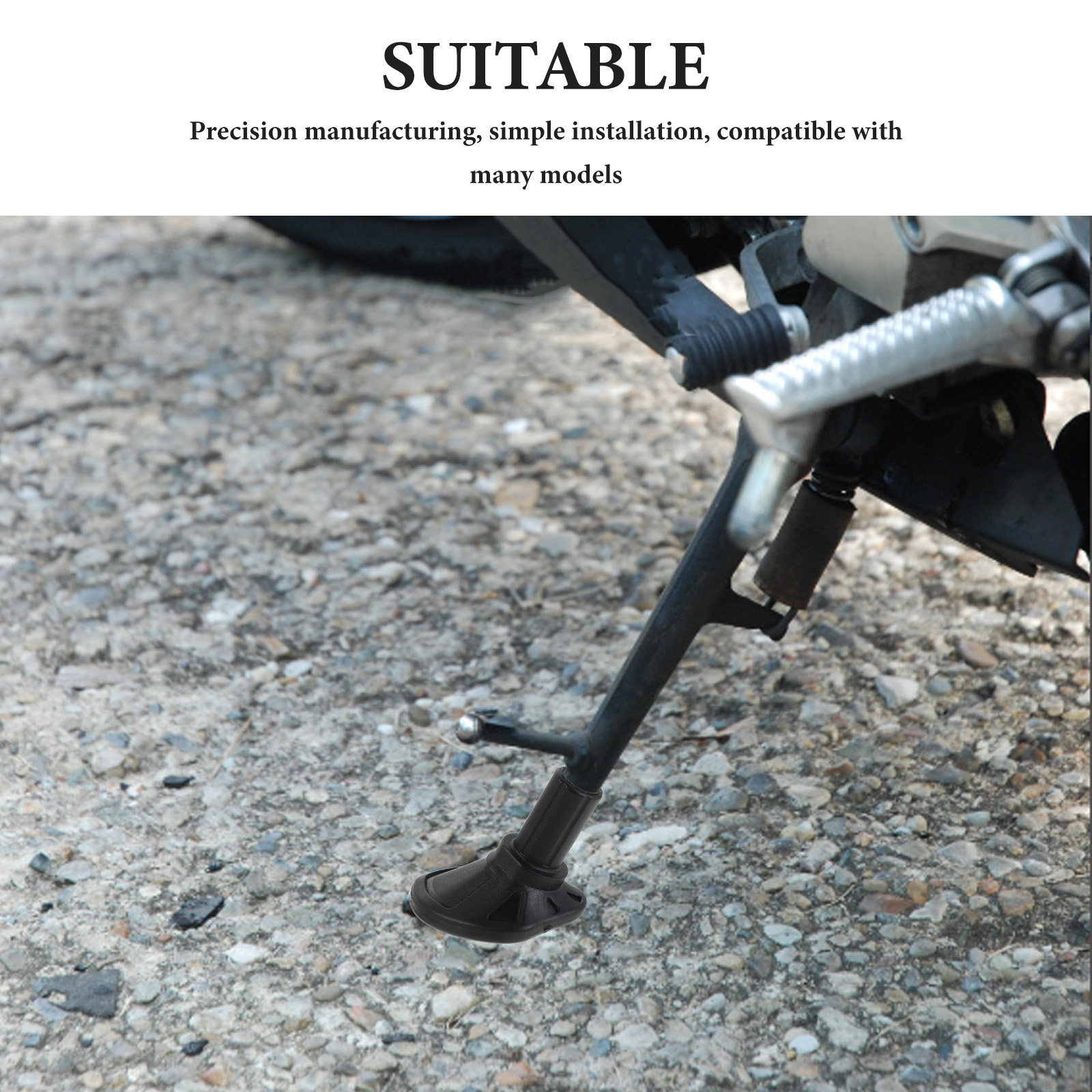 Motorcycle Kickstand Pad Stand - Outdoor Sport Using A Bike ulasan dan harga