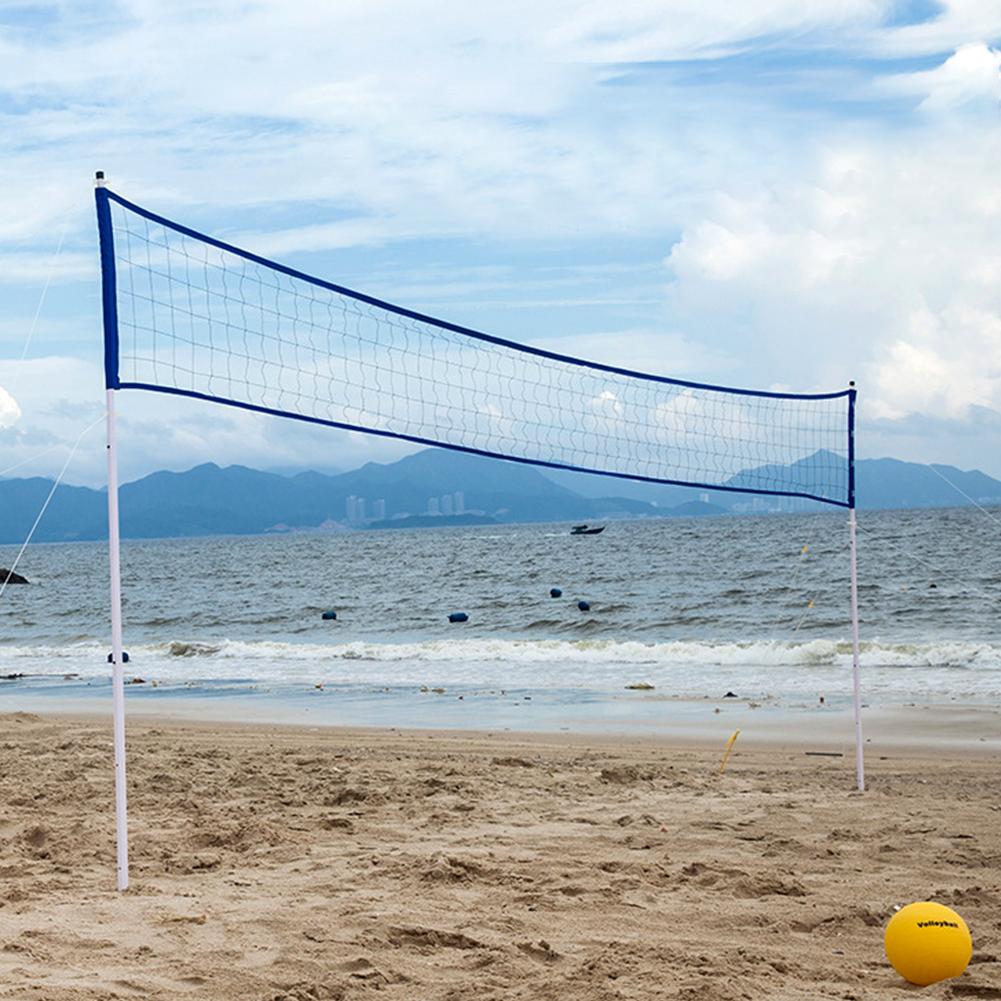 Portable Badminton Net Trainin - Outdoor Sports Net ulasan dan harga