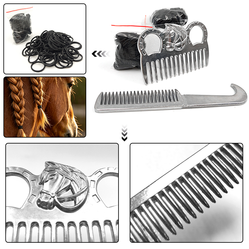 Horse Mane & Tail Grooming Kit - Grooming Kit Horse ulasan dan harga