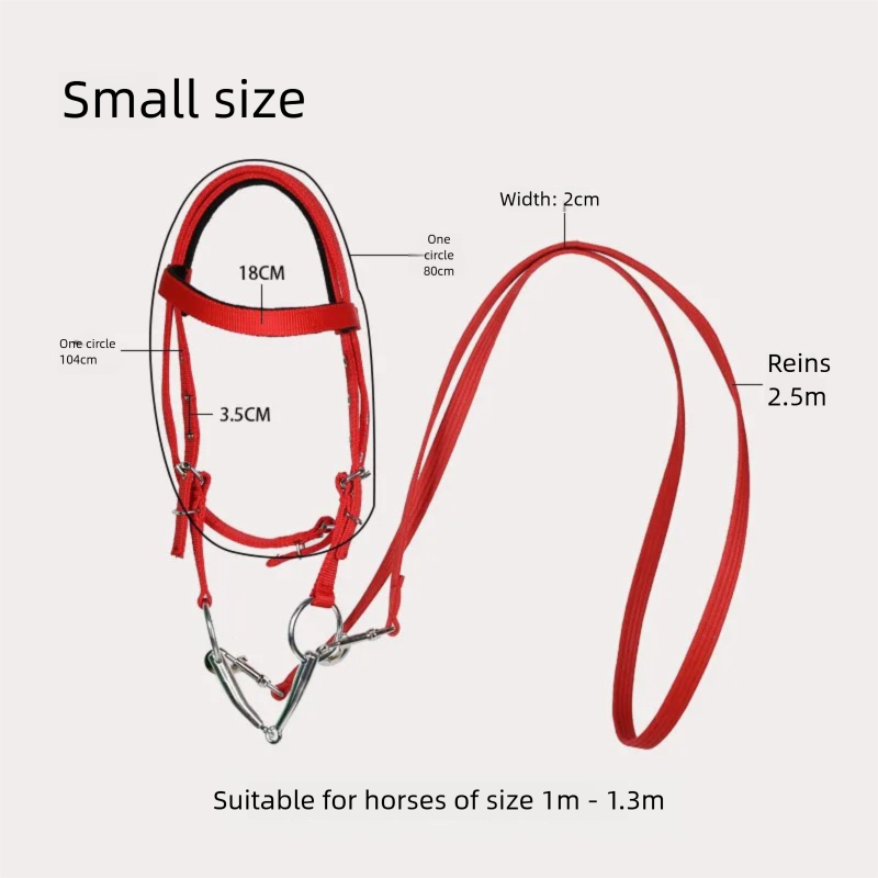 Horse Halter with Lead Rope Se - Headcollar Rope Set ulasan dan harga