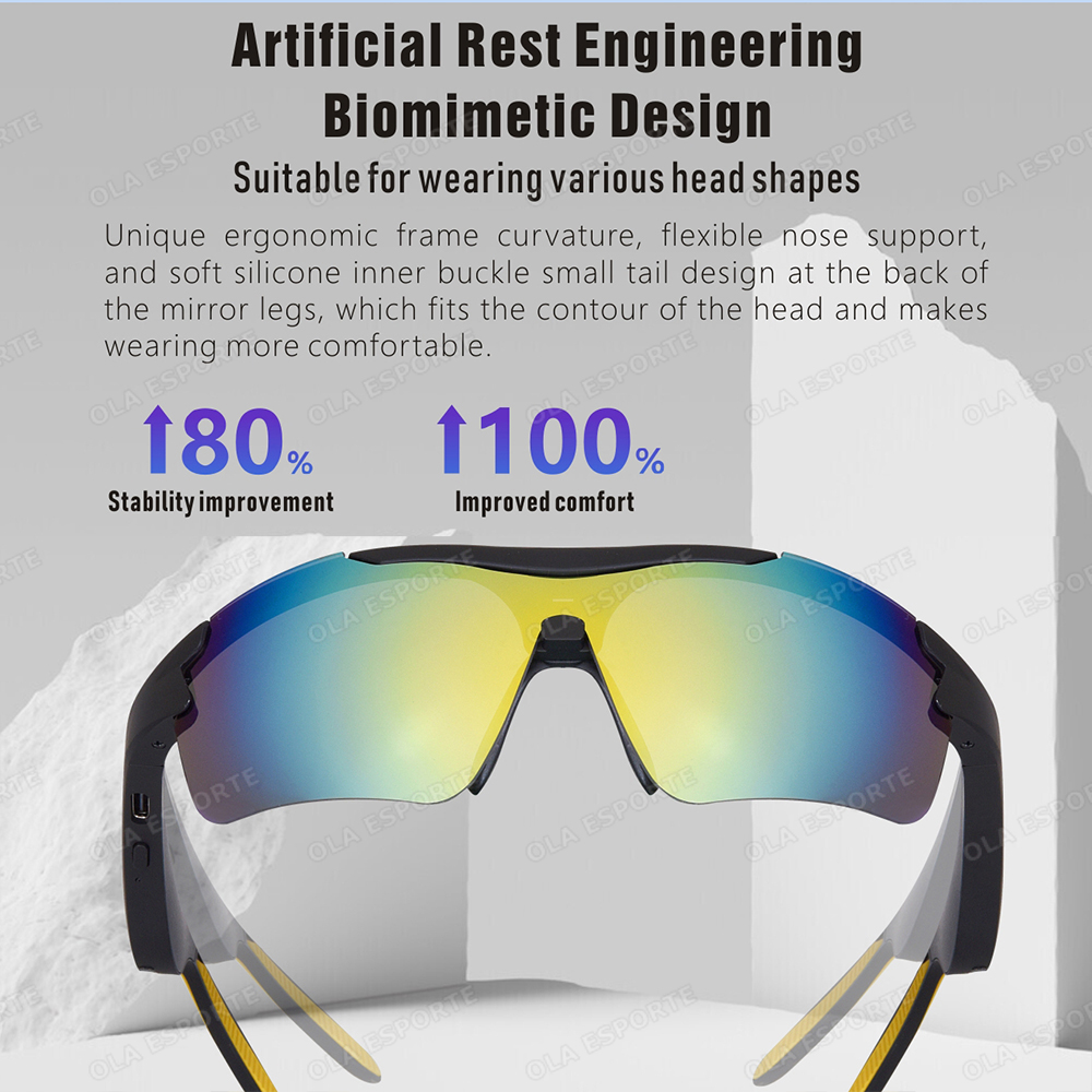 New AI Glasses Men's Polarized - Outdoor Sport Glasses ulasan dan harga