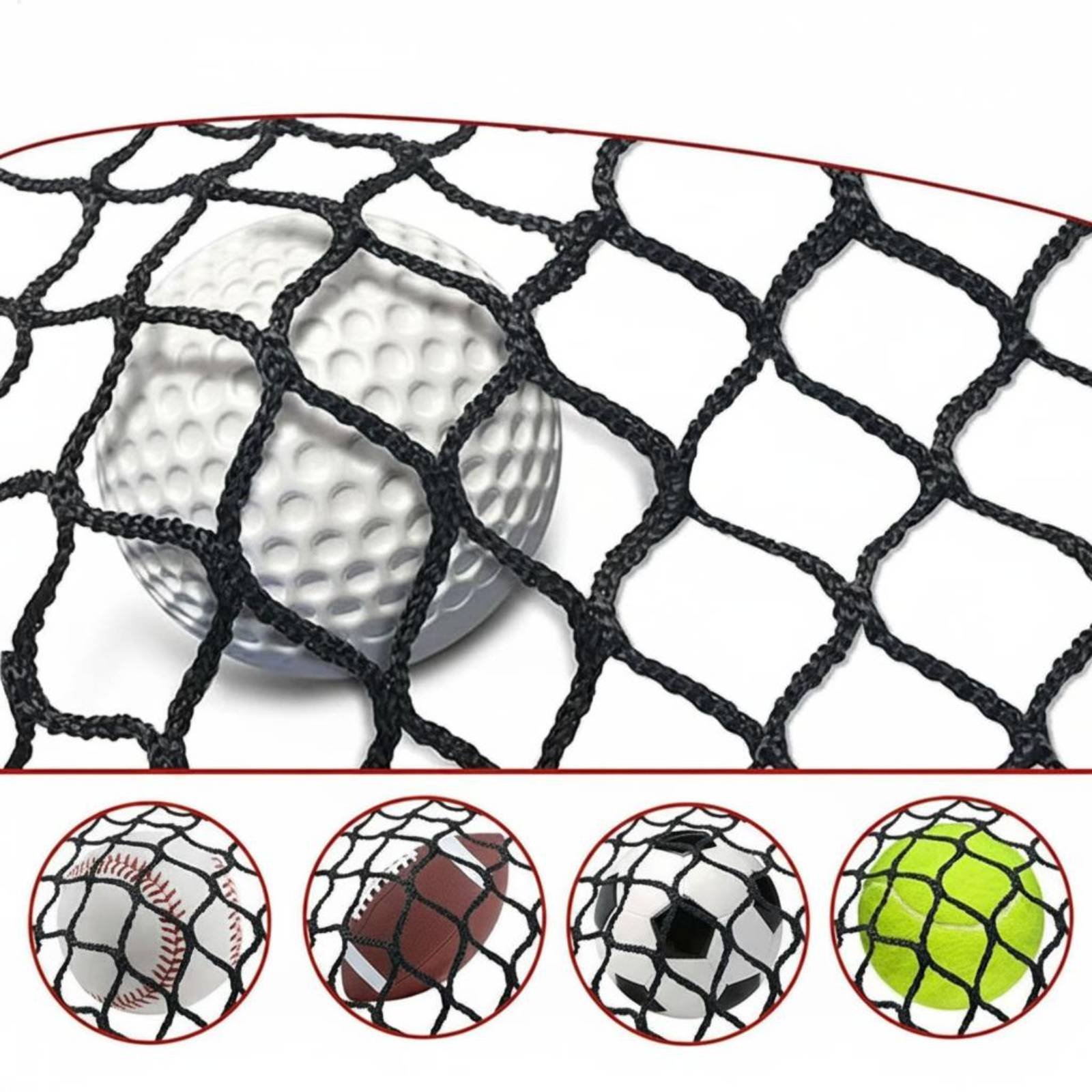 Golf Practice Net Soft Mesh Go - Outdoor Sports Net ulasan dan harga