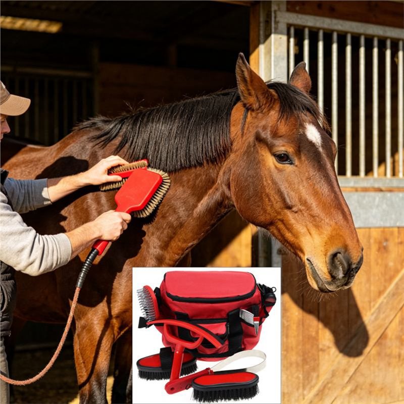 【Price Drop !!】9-Piece Horse G - Grooming Kit Horse ulasan dan harga