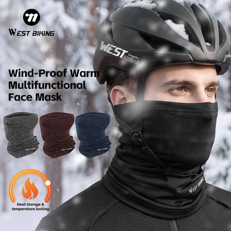 WEST BIKING Winter Neck Gaiter - Outdoor Sport Using A Bike ulasan dan harga
