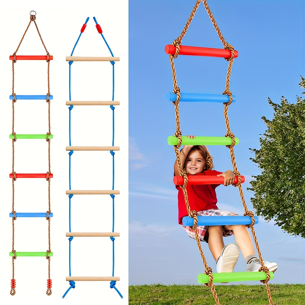1pc Colorful Kid Climbing Ladd - Outdoor Sport Activities For Kids ulasan dan harga