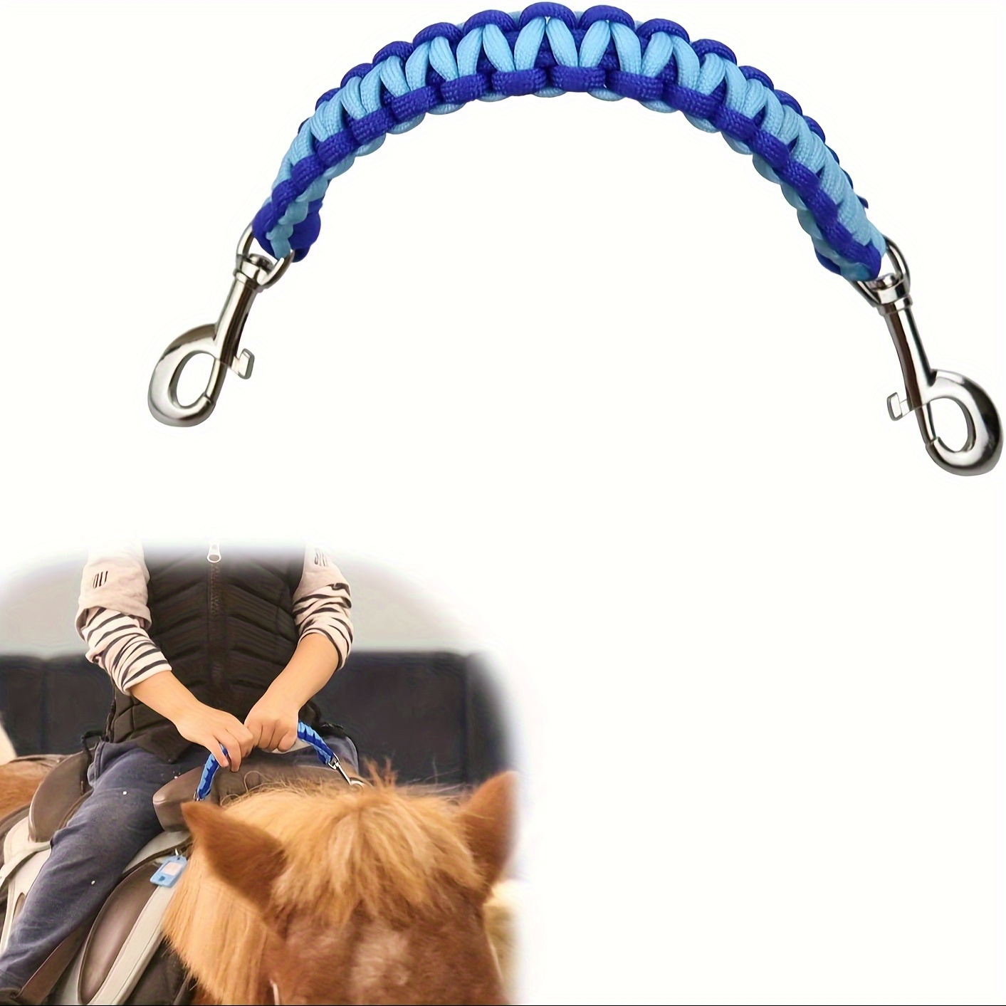1-Pack Blue Nylon Saddle Balan - Grooming Kit Horse ulasan dan harga