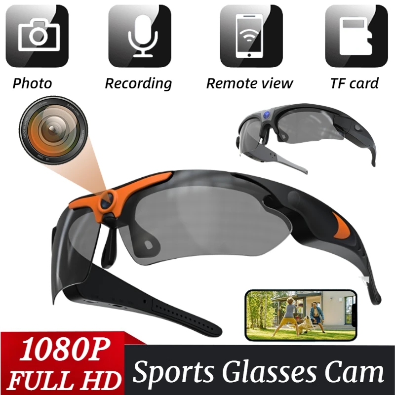 Wearable HD 1080P Camera Outdo - Outdoor Sport Glasses ulasan dan harga