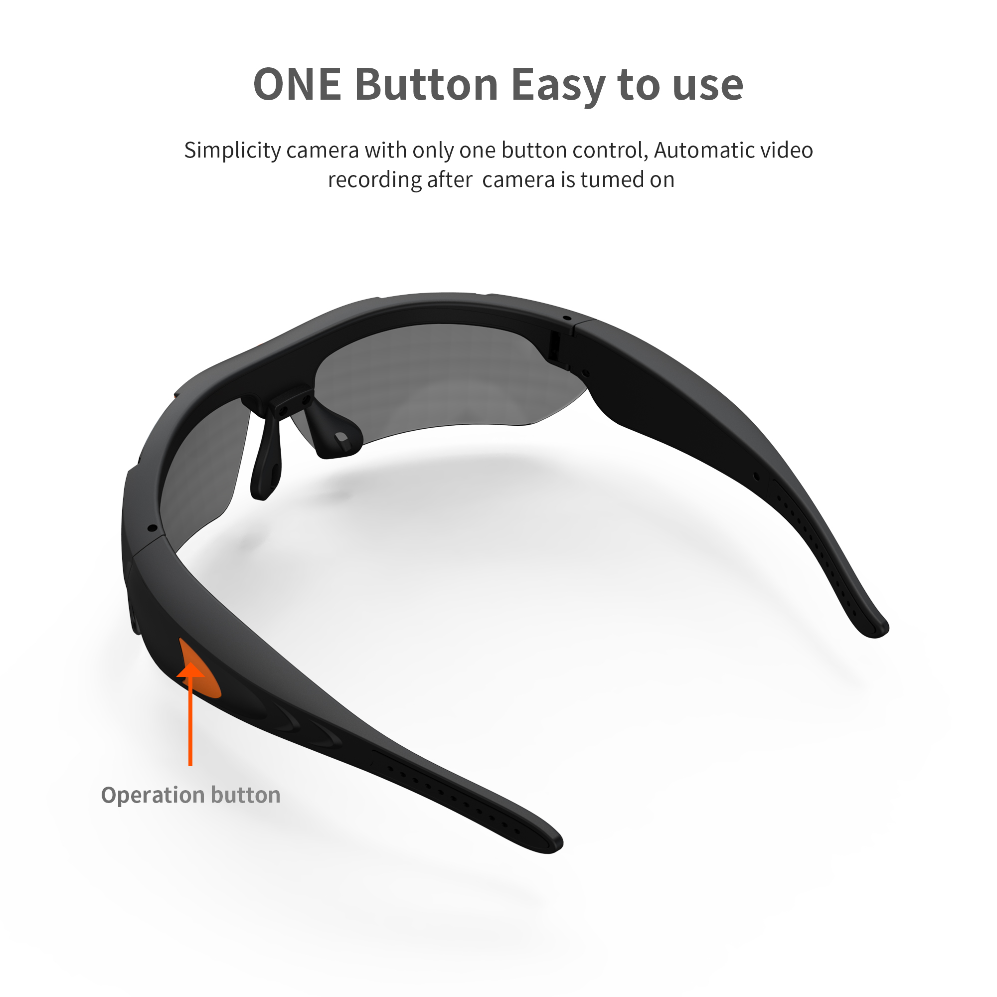 Wearable HD 1080P Camera Outdo - Outdoor Sport Glasses ulasan dan harga