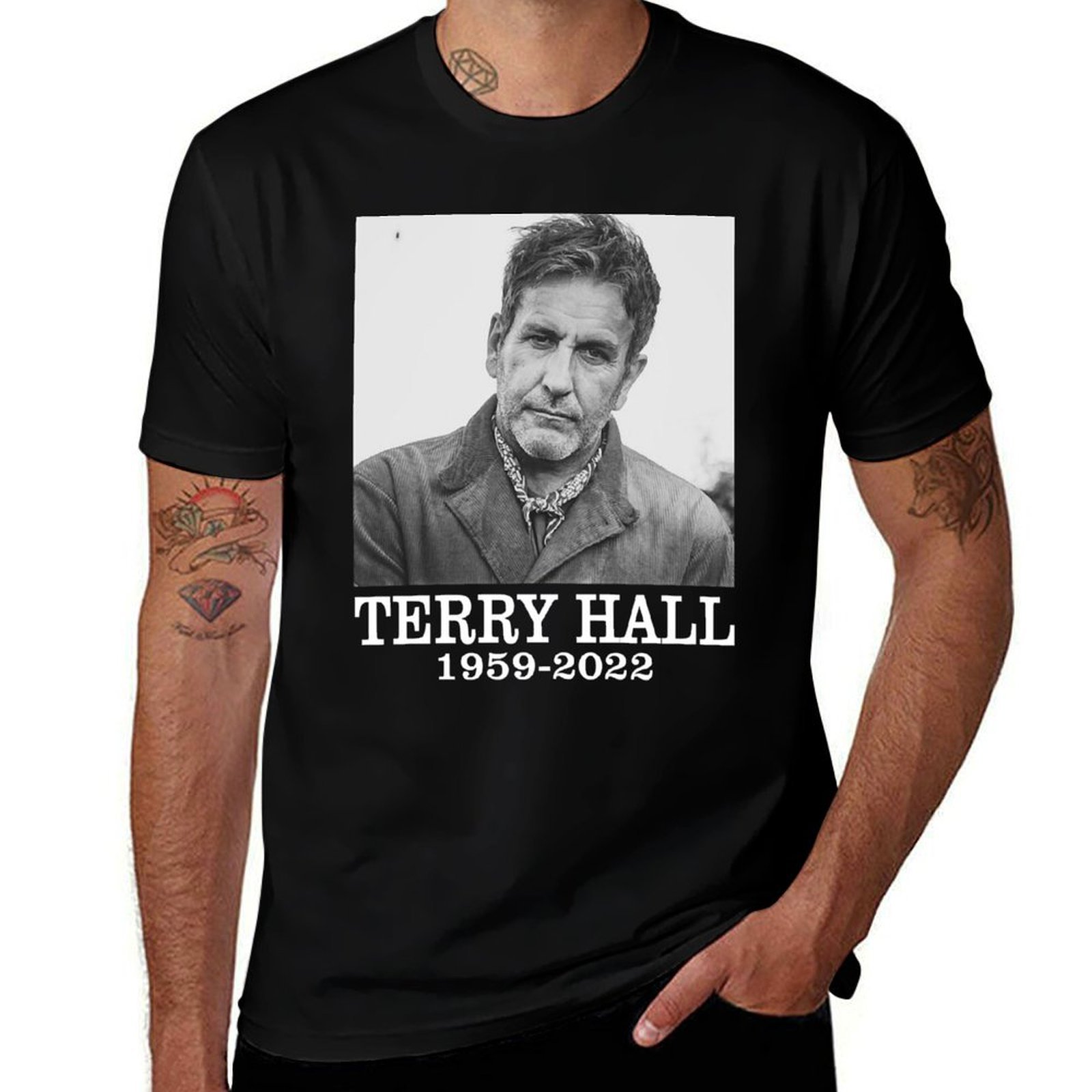 RIP TERRY HALL 1959-2022 T-Shi - Outdoor Sports Hall ulasan dan harga